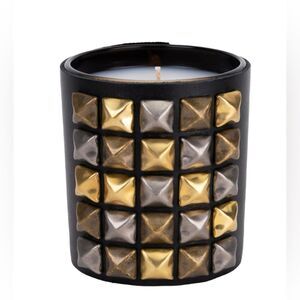 Dillon Luxury Candle “The Rockstar” - Designer Candle  Leather Wrapped Black